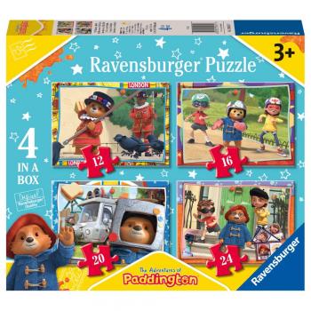 Puzzle aventurile lui paddington 12 16 20 24 piese