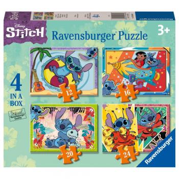 Puzzle disney stitch 12 16 20 24 piese