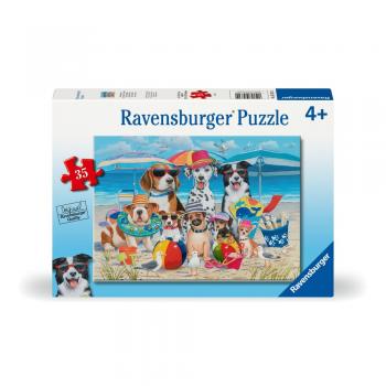 Puzzle catei la plaja 35 piese