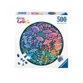 Puzzle cerc ciuperci 500 piese