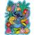 Puzzle lemn contur disney stitch 150 piese