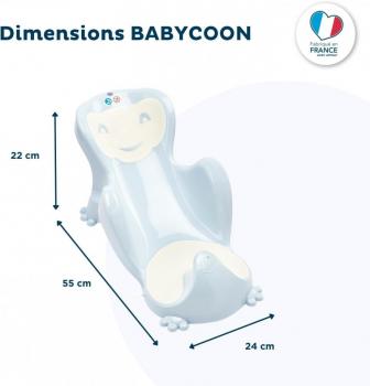 Hamac de baie babycoon thermobaby baby blue