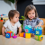 Baby Einstein - Blocuri magnetice de activitati, "Bridge & Learn" din 15 piese