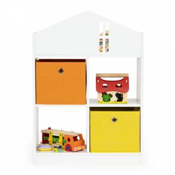 Organizator pentru jucariile copiilor in forma de casuta ecotoys zkb-3