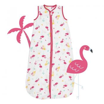 Sac de dormit Bamboo Flamingo 110 cm 0.5 Tog