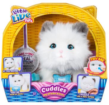 Little live pets - jucarie de plus interactiva, cuddles