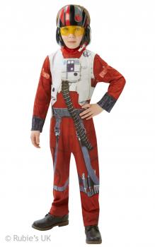 Disney star wars - costum x-wing fighter pilot 5-6 ani