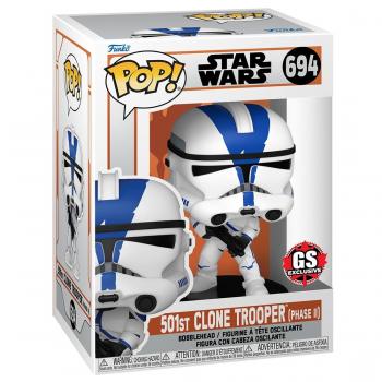 Funko pop star wars: mnd s9- 501st clone trooper