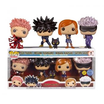 Funko pop animation: jujutsu kaisen s1 4pk