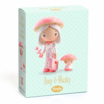 Figurinele amy & mushy colectia tinyly, djeco