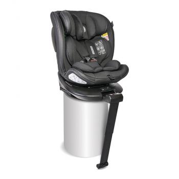 Scaun auto, estate, isofix, 0 luni-12 ani, 40-150 cm, black jasper