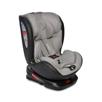 Scaun auto, nebula, i-size, isofix, rotativ, 0 luni-12 ani, 40-150 cm, grey