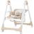 Scaun de masa Chipolino Milk Shake 2 in 1 beige