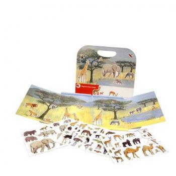 Animale din jungla, set magnetic, egmont toys