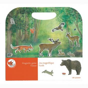 Animale din padure, set magnetic, egmont toys