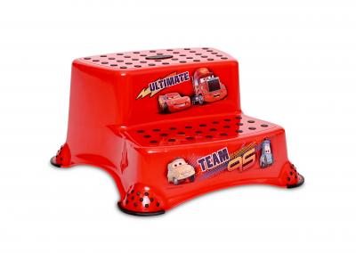 Inaltator dublu pentru baie antiderapant, disney, cars red