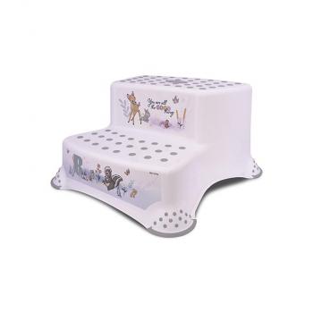 Inaltator dublu pentru baie antiderapant, disney, bambi white