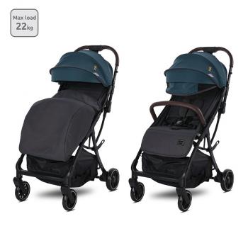 Carucior sport autofold, pana la 22 kg, minori, opal green