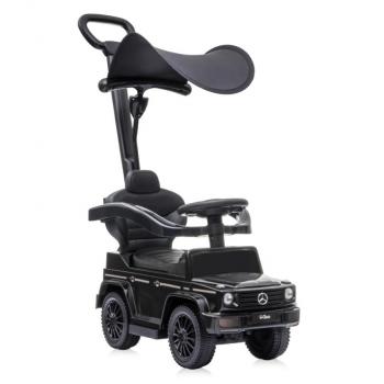 Masinuta de teren, mercedes-benz g350d, maner parental, copertina, black