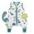 Sac de dormit cu picioruse Bamboo Dinosaur 70 cm 0.5 Tog