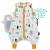 Sac de dormit cu picioruse Bamboo Woodland Animals 70 cm 0.5 Tog