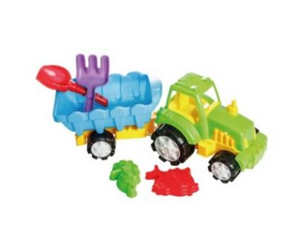 Tractor cu jucarii de nisip costinesti burak toys