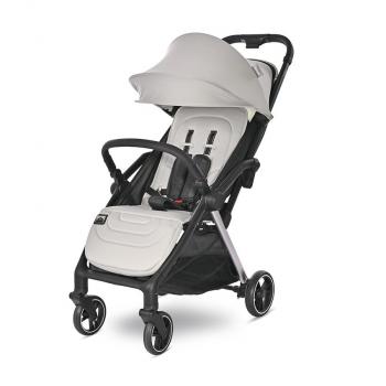 Carucior pentru nou-nascut autofold loret, ultra-light, pana la 22 kg, grey