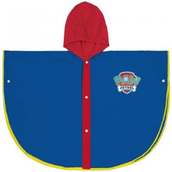 Pelerina de ploaie tip poncho, paw patrol, albastru, 3 - 4 ani