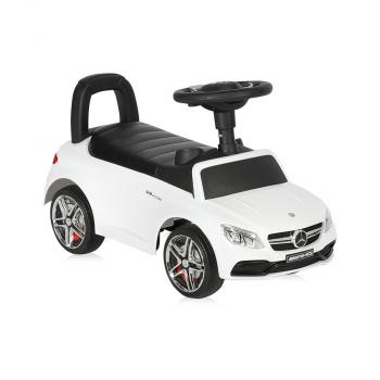 Masinuta model licentiat mercedes coupe, muzica si sunete, white