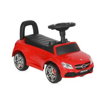 Masinuta model licentiat mercedes coupe, muzica si sunete, red