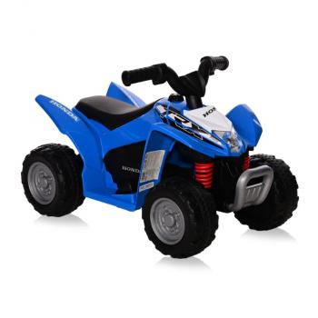 Atv electric pentru copii, licenta honda, 18-36 luni, cu sunet si lumini, blue