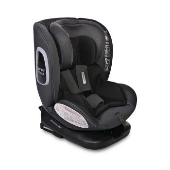 Scaun auto, phoenix, i-size, isofix, rotativ, 0 luni-12 ani, 40-150 cm, black jasper