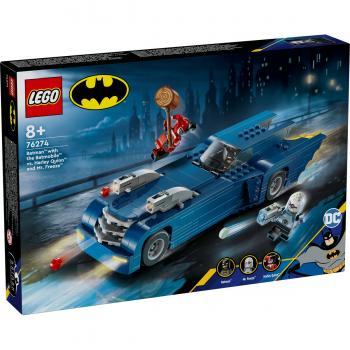 Batman™ cu  batmobile™ vs harley quinn™ si mr. freeze™