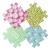 Covoras ortopedic senzorial puzzle Set Pastel Start