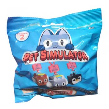 Pet simulator - figurina de plastic cu agatatoare ascunsa in folie