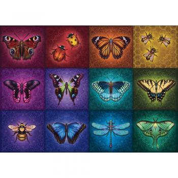 Ravensburger - puzzle insecte cu aripi 1000 piese design nou