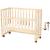 Patut copii din lemn co-sleeper Hubners Eva 94x46 cm natur