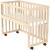 Patut copii din lemn co-sleeper Hubners Eva 94x46 cm natur