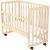 Patut copii din lemn co-sleeper Hubners Eva 94x46 cm natur