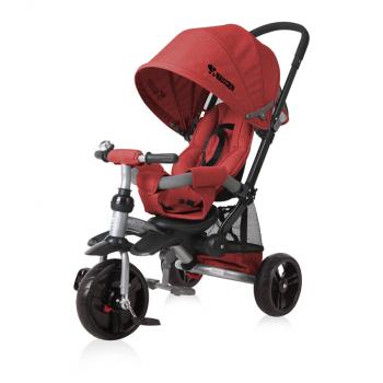 Tricicleta jet eva wheels, red