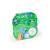 Clixo® joc magnetic de construit - Itsy Albastru & Verde (18 piese)