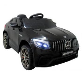 Masinuta electrica cu telecomanda 4 x 4, roti eva, varsta 3-6 ani, mercedes amg glc 63s, 115x61x55 cm, putere 180w r-sport - negru