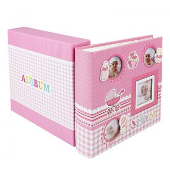 Album foto baby four 10x15, 200 poze, personalizabil, spatiu notite