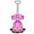 Masinuta de impins 3 in 1 ecotoys 381 - roz