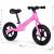 Bicicleta fara pedale cu roti din spuma eva ecotoys ym-bb-17 - roz