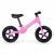 Bicicleta fara pedale cu roti din spuma eva ecotoys ym-bb-17 - roz