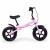 Bicicleta fara pedale cu frana de mana si roti din spuma eva ecotoys ym-bb-3 - roz