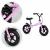 Bicicleta fara pedale cu frana de mana si roti din spuma eva ecotoys ym-bb-3 - roz