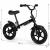 Bicicleta fara pedale cu frana de mana si roti din spuma eva ecotoys ym-bb-3 - negru