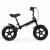 Bicicleta fara pedale cu frana de mana si roti din spuma eva ecotoys ym-bb-3 - negru